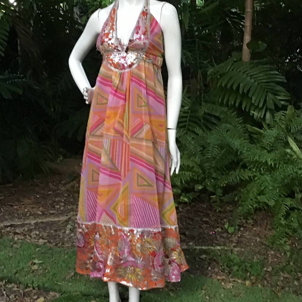 Vintage Boom Shankar Indian Maxi Dress